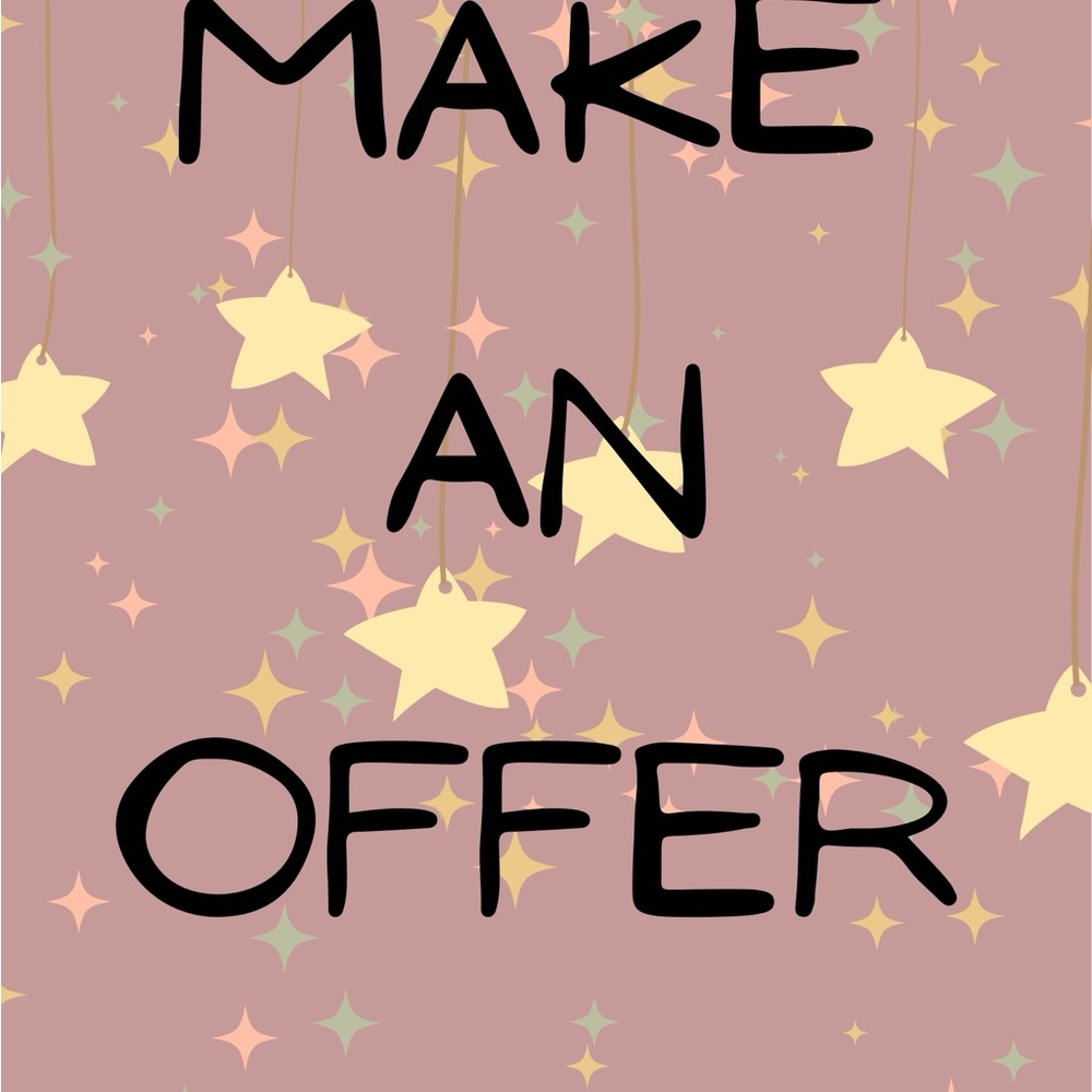 ✨MAKE AN OFFER ✨